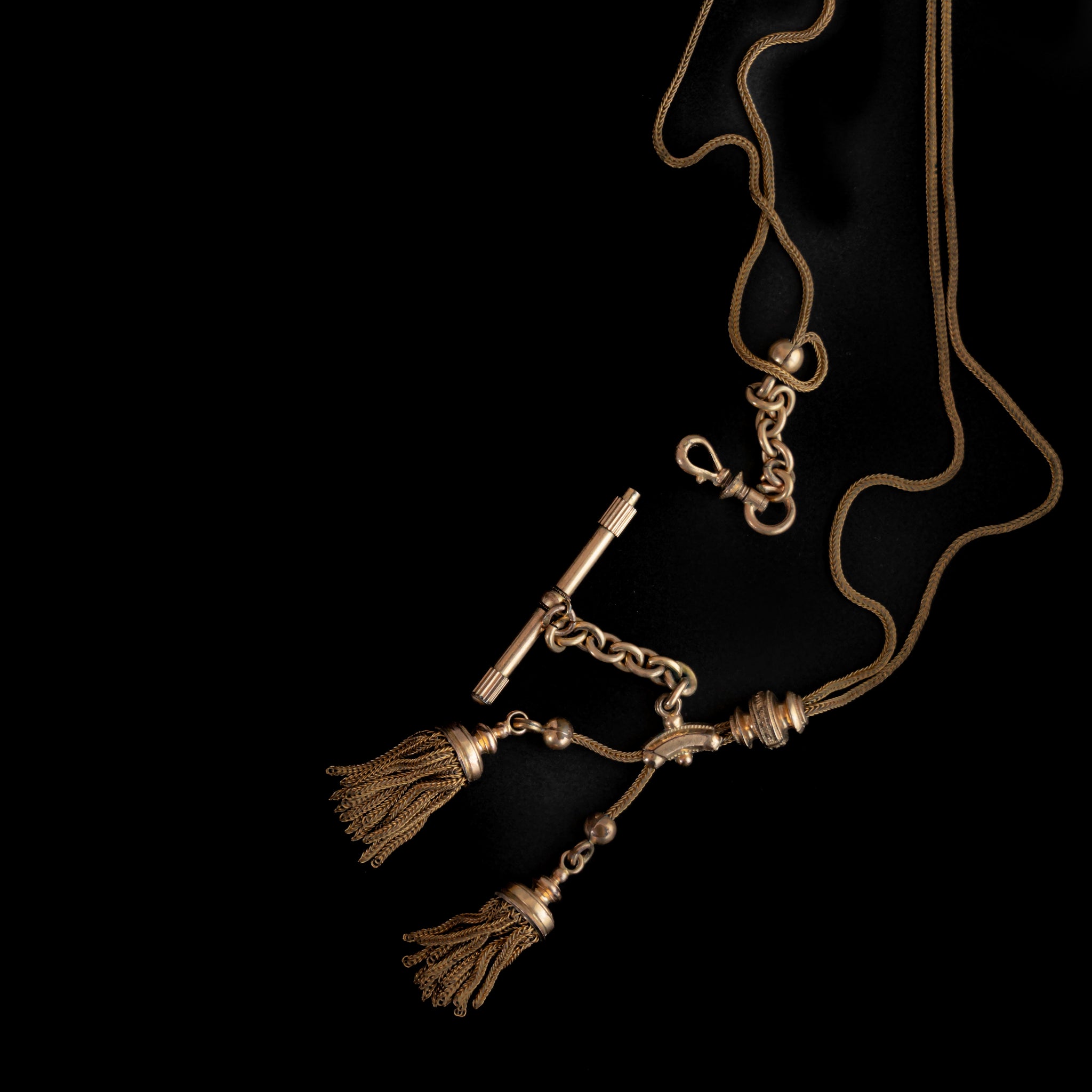 "Belle Époque" Tassel Pen Necklace