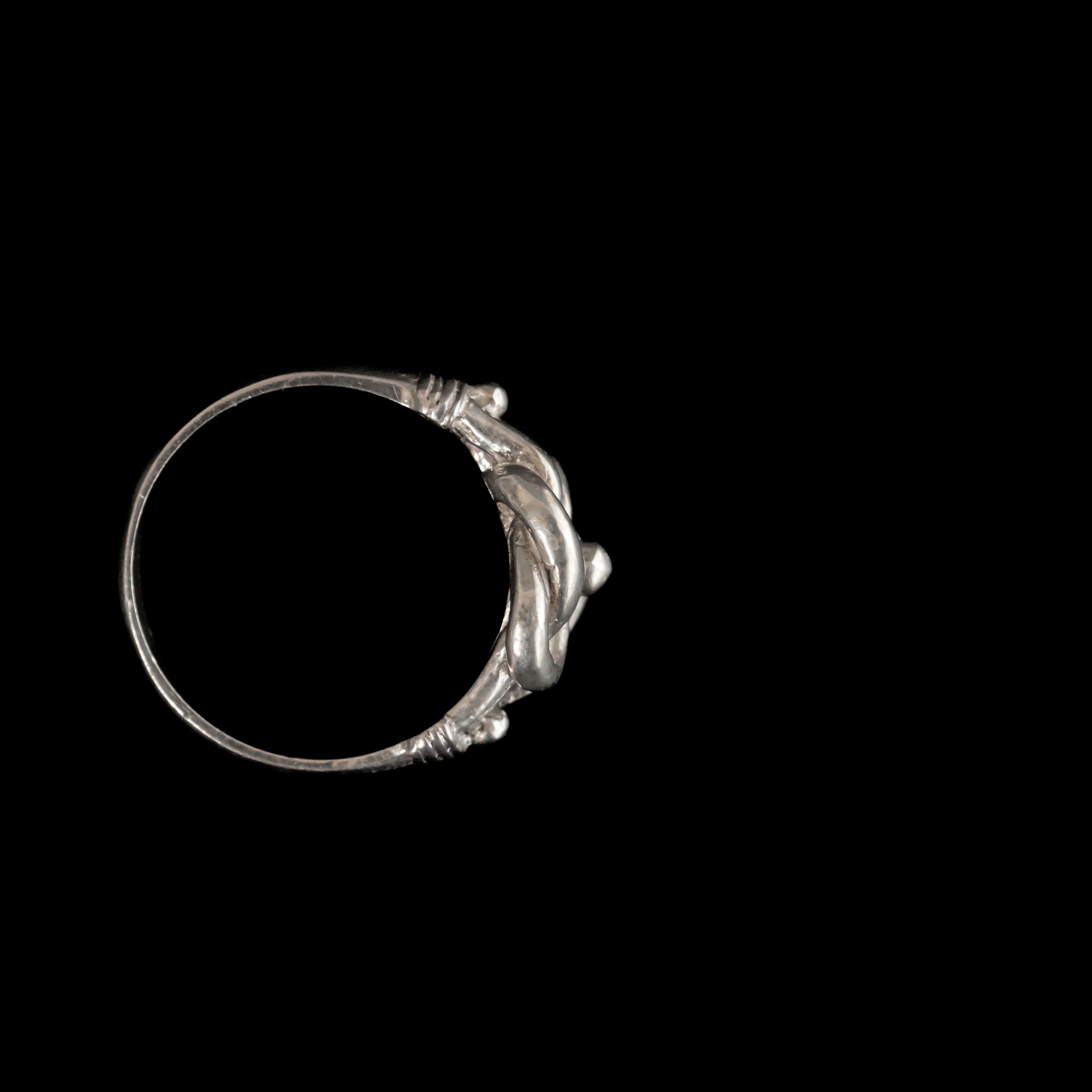 Lover's Knot Silver Ring